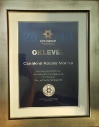 Cziráki Móni oklevél